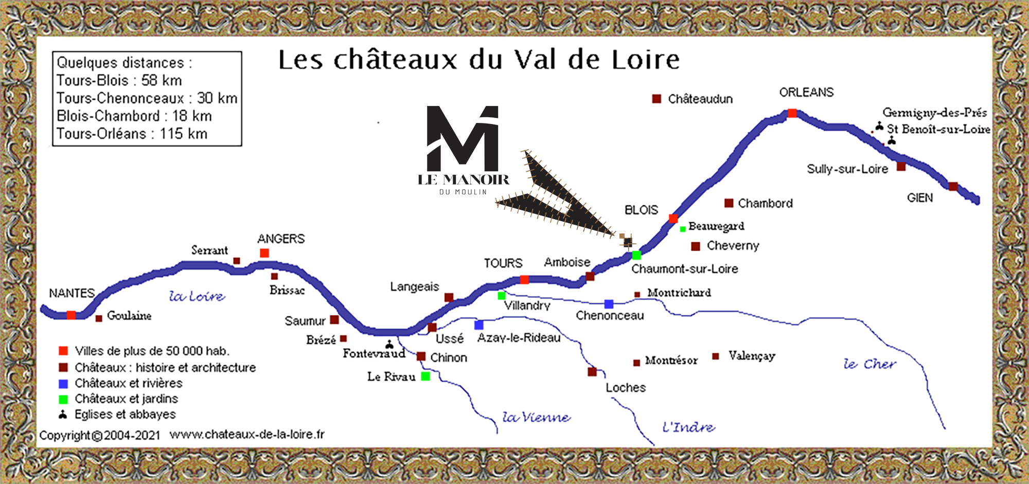 chateaux de la loire